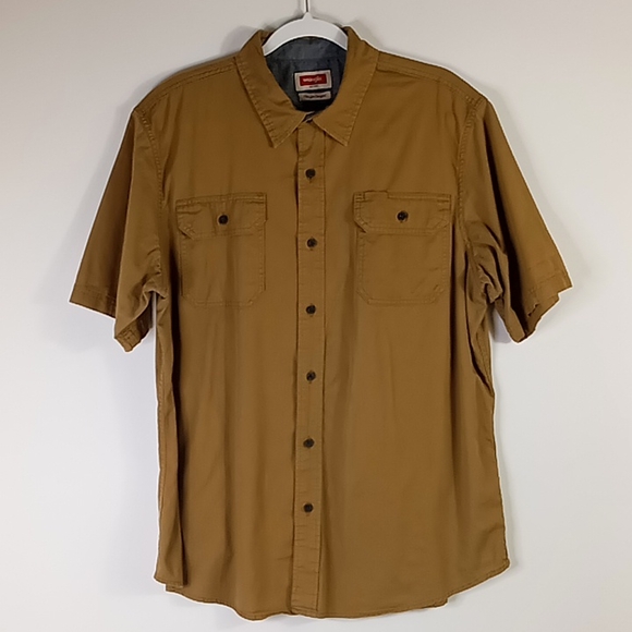 Wrangler Flex for Comfort Button Up Shirt Men's Size L - Picture 3 of 12